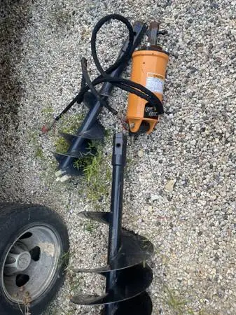 Skid steer auger
