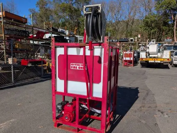 FIRE SKID WATER TANK