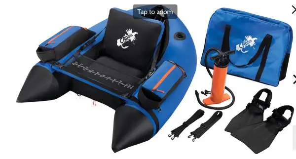 FLY FISHING BOAT NEW CADDIS-V-SHAPE FLOAT-TUBE KIT