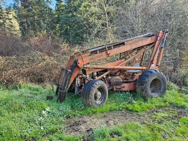Extendable reach forklift 4x4 diesel