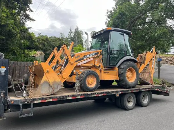 Heavy equipment transport