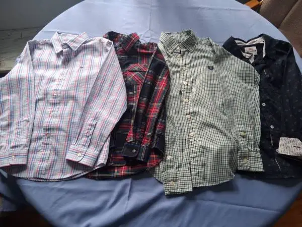 Boys Button Down Dress Shirts (Ralph Lauren Polo Vineyard Vines) $5-15