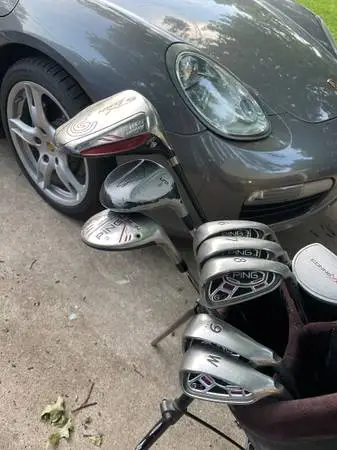 Ping G15 Golf Set Cleveland Draw Driver, Ping Hybrid, 56 Wedge, Putter