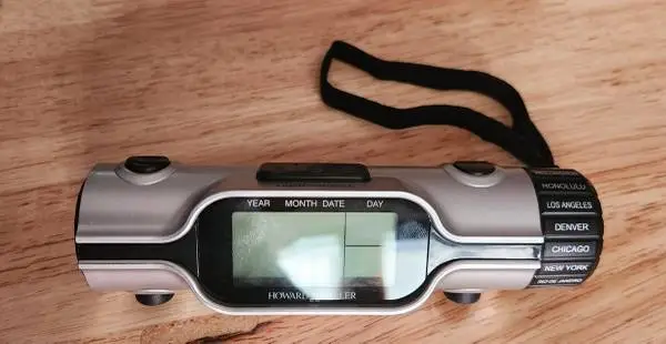 Howard Miller BNSF clock flashlight