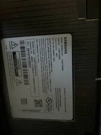 Samsung 50” 4k Smart TV