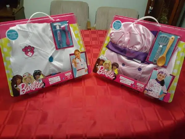 NEW Barbie Dress Up (Pastry Chef and/or Doctor) $15 each