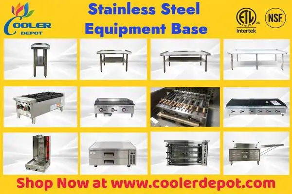 NSF Stainless Steel Equipment Stand Countertop Cooking Equipment <