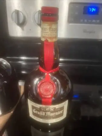 Pretty Old EMPTY Grand Marnier 750 ml bottle