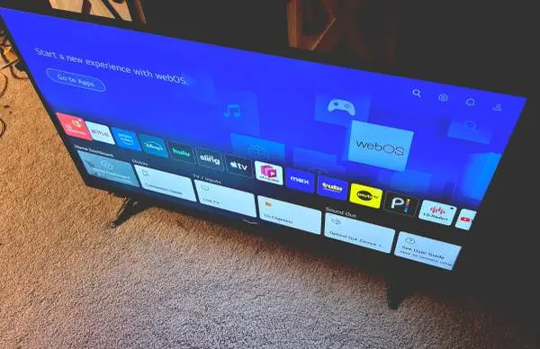 LG 43 4K TV.