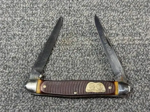 Collectible Boker Muskrat Knife Old Wild West with Buffalo Bill & Si