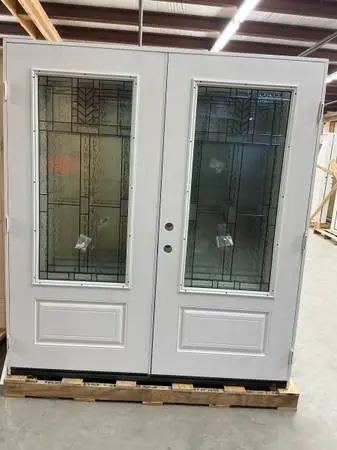 French Door wirh Decorative Glass