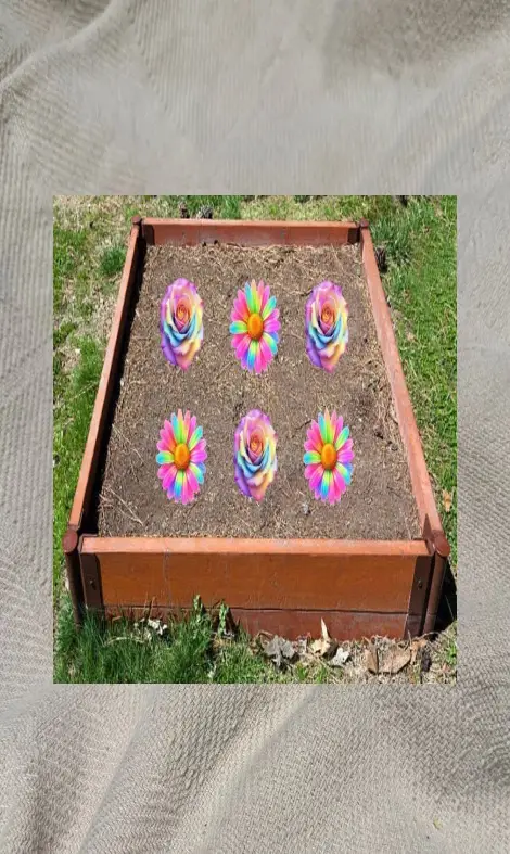 Rainbow Floral Design