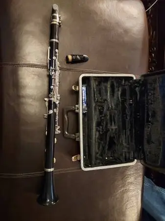 **MAKE OFFER**~BUNDY RESONITE SELMER~CLARINET W/VAN DOREN MOUTHPIECE