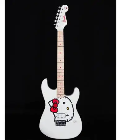 Squier by Fender Hello Kitty Collector Guitar