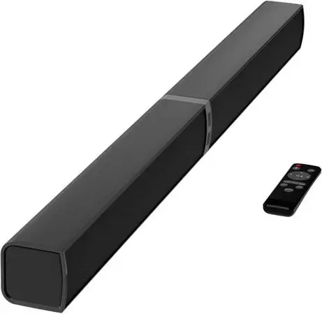 MZEIBO 80W Detachable Bluetooth Sound Bar for Smart TV, Powerful Bass