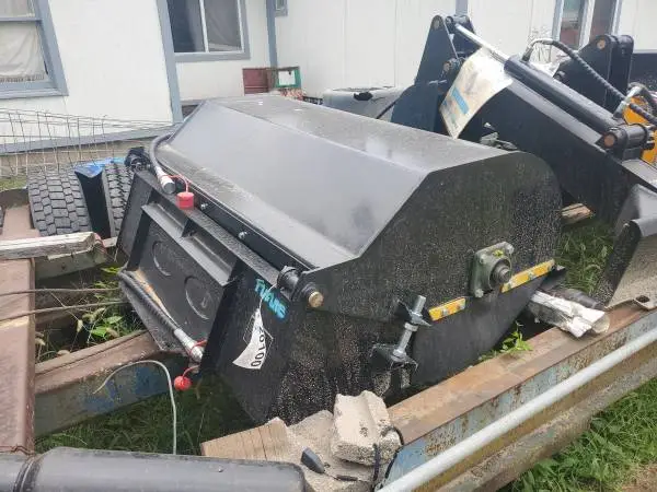 New Future 48 box broom for mini skid steer