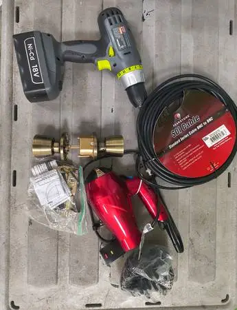 Garage Sale - jewelry, TV, furniture, storage, tools, motorcycle