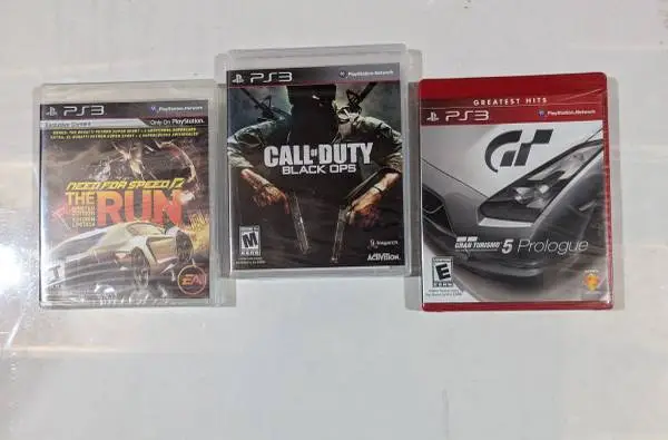 Playstation 3 games New in unopened packaging