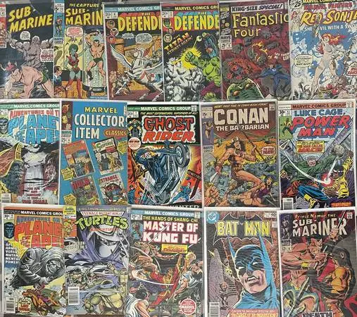 BUYING old COMIC BOOKS