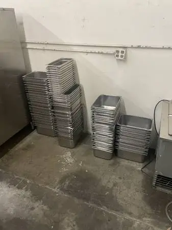 8L Stainless Gelato Pans – Ice Cream Display Pans – Bulk Available
