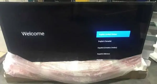 Sony Bravia 85 TV television Model XBR-85X850F used