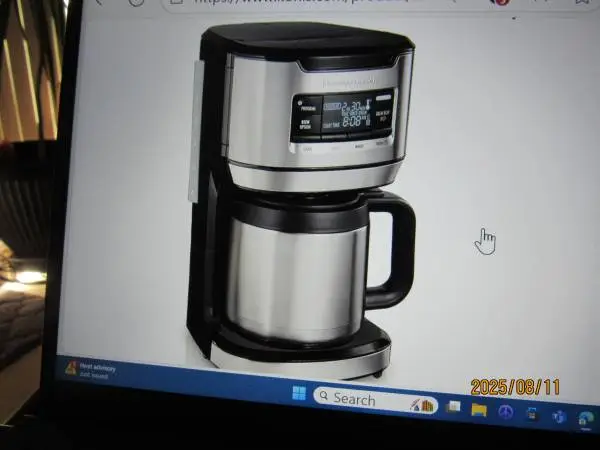 NEW HAMILTON BEACH COFFEE MAKER