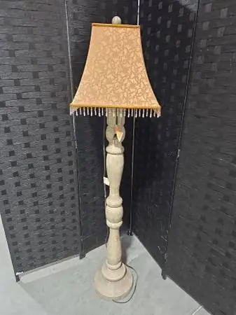 Vintage Chandelier 50 Tall Floor Lamp