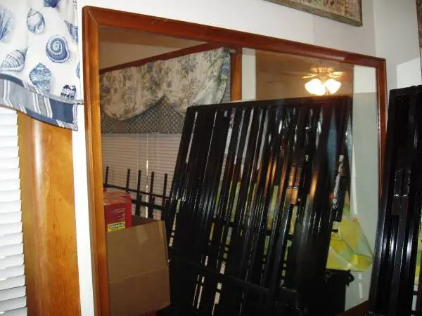 Mirror -- Wood Frame (light)