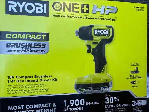 Ryobi compact