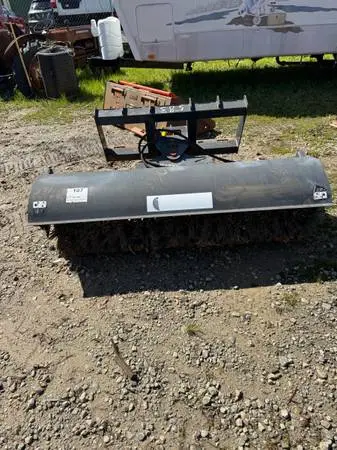 jct skid steer sweeper !!