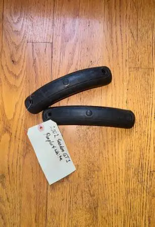 2 - Genuine OEM 02 Seadoo GTI Rear Bumper Corner Trim Black 291002244