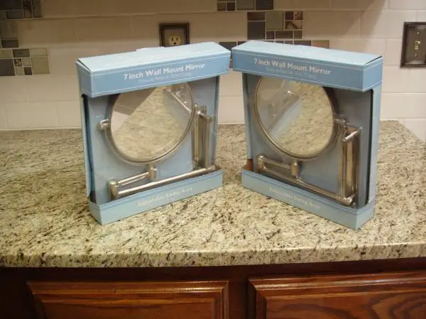 7 Wall-Mount Magnification Mirror