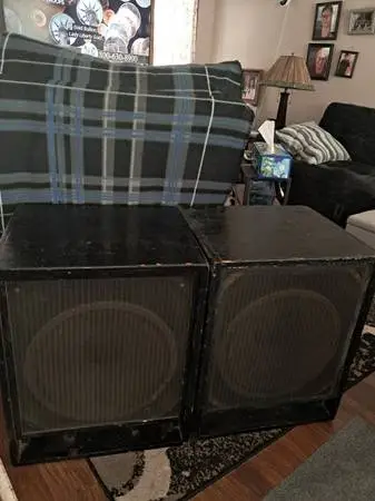 2 Pa speakers from 1975