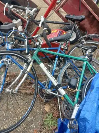 I have  three bicycles all road bikes Schwinn Huffy and another bike