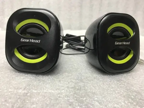 GEAR HEAD MINI COMPUTER SPEAKERS