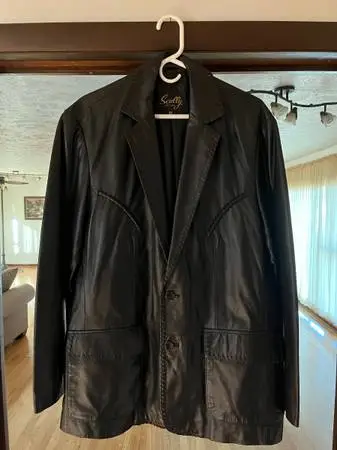 Brand New Mens Genuine Leather Jackets Size 42/Large