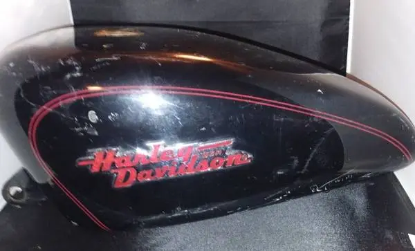 Harley Davidson genuine Sportster BLACK GAS TANK with badges