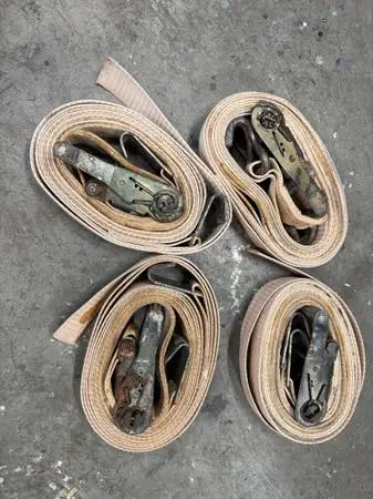 Tie-down Straps - 2 wide - Set of 4