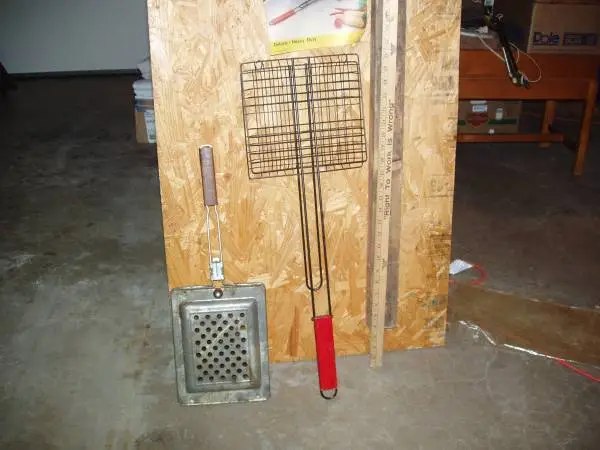 Popcorn popper & Hamburger Broiler