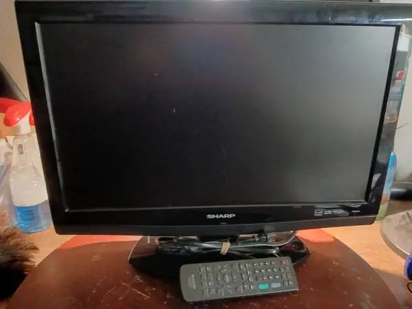 Sharp LC 21 LCD TV with DVD Player