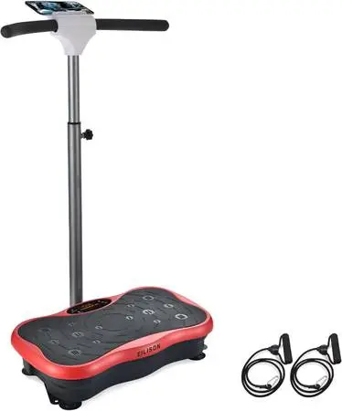 NEW! Vibration Plate with Handle and Bands