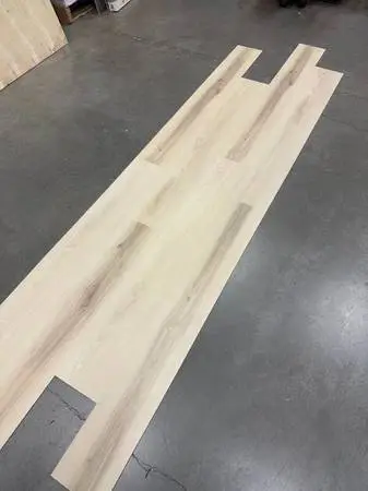 $1.25/SF 5MM LUXURY VINYL PLANK GLUE-DOWN FLOORING W/20mil