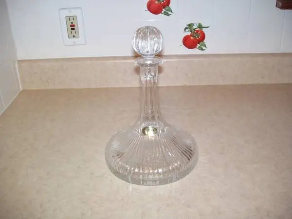 Lead Crystal Decanter
