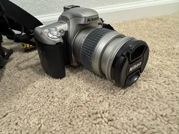Nikon N75 35mm Film Camera + 28-80mm Zoom Lens + 5 Rolls of Film