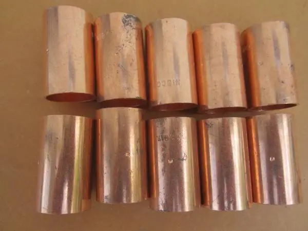 Lot of 10 NIBCO 3/4 Copper couplings