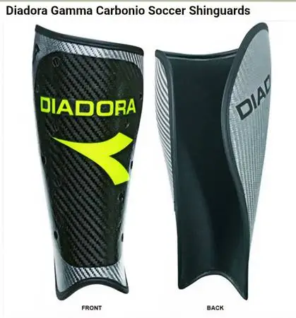 🔥 Rare Collector’s Item: Diadora Gamma Carbonio Soccer Shin Guards