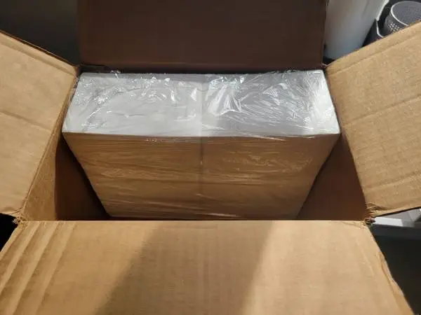 3000x 4x6 thermal shipping labels fanfold