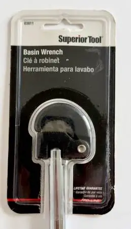 Superior Tool Basin Wrench. Like New Condition