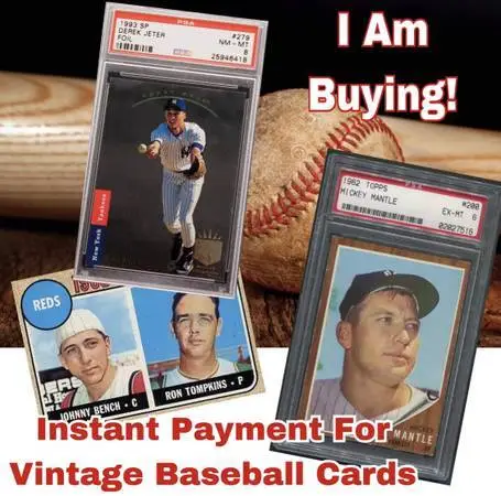 I Buy Older Baseball Cards - Mr. Baseball
