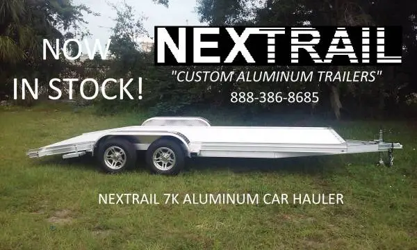 2026 Aluminum Car Trailers/Car Haulers From Nextrail (Ocala, Fl)